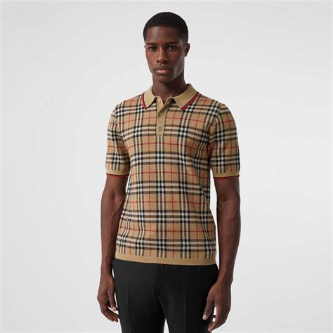 burberry check polo shirt|burberry polo shirt vintage.